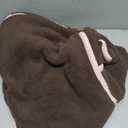 Aimiray Fleece Jackets Women Long Sleeve Zip Up Stand Collar Sherpa Jackets Warm Soft Trendy Teddy Outerwears with Pockets (Brown, L)