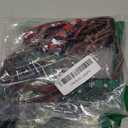 THAIN Christmas Dog Collar with Style Bow, Quick Release Plastic Buckle Adjustable Cotton Red Bowtie Dog Christmas Collars for Large Dogs Pets (L, Christmas Green)