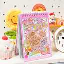 10 Sets DIY 3D Sticker Scene Collection Book for Kids Adults DIY 3D House Stickers Cute Cartoon Animal Make Your Own Shop House Stickers Therapy for Adult Relief Stress Pass The Time