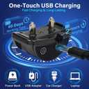 2 x Dog Bark Collar, Smart Anti Bark Collar with 5 Sensitivity Levels, Waterproof Barking Collar with Beep Vibration and Optional Shock, Automatic No Bark Collars for Large Medium Dogs