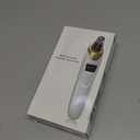 Blackhead Remover Vacuum - Professional Blackhead Extractor for Face with 3 Adjustable Suction Levels, USB Rechargeable Pore Cleaner, and 5 Interchangeable Probes (White)