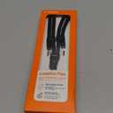 TORRAS Phone Lanyard Crossbody with 2 Phone Tabs, Adjustable Anti Theft Phone Strap for All Phones, Premium Metal Buckles, Skin-Friendly, Universal Cell Phone Neck lanyard for Travel Essentials, Black