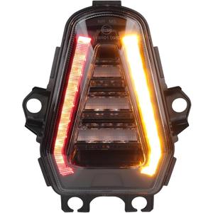 LED Integrated Tail Light for CB650R CBR650R 2024-2026 CB1000SP CB1000 HORNET SP 2025-2026, Turn Signal Blinker Brake Light Rear Lamp, Plug & Play Smoked Lens Motorcycle Taillight CB650R Accessories