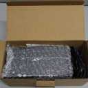 Wood Digital Alarm Clock with 10W Fast Wireless Charger, USB Charging Ports, DST, Dimmable, Snooze, Large Number LED Display for Bedrooms, Desk, Living Room Table, Bedside, Nightstand (Black)