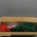 Mini Tabletop Christmas Tree with 30 LED String Lights, Star Top, Perfect for DIY Decoration 2ft