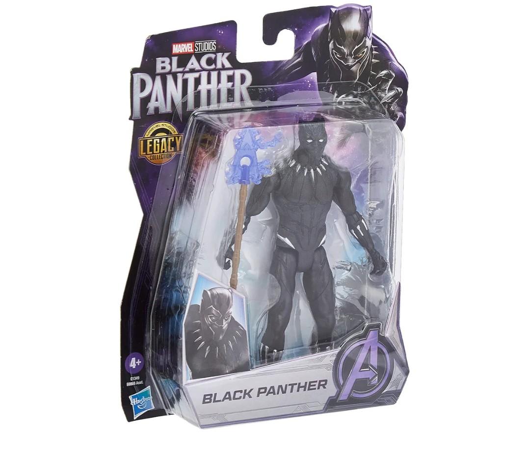 Marvel Black Panther 6-inch Vibranium Suit Black Panther