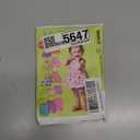 McCall Pattern Company M6912 Infants Reversible Top Dresses Bloomers and Pants, Size YA5