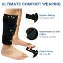 Ankle Monitor Cover Up for Scram, Gps, Alcohol Bracelet, Shock Absorbing & Protective Sleeve with Adjustable Velcro Straps, Ankle Monitor Bracelet Cover for Men & Women (S/M)