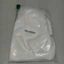 eachope 1 Pack Fabric Snap-in Shower Curtain Liner Replacement,Compatible with No Hook Shower Curtain with Snap in Liner, Removable & Water-Repellent,Machine Washable,70x54,White