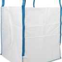 DURASACK Heavy Duty Builder's Bulk Bags 200 Gallon, Flap Top, Pack of 10
Flap Top White Woven Polypropylene Contractor Trash Bags for Demo and Construction, Holds up to 2200 lbs