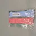 Yummy Sam 2pcs Cat Strip Feeders, Kitten Strip Squeeze Spoon for Wet Food and Liquid Snack, Cat Lickable Puree Treat Food Dispenser Pet Food Mixing Spoon Feeding Scoop for Puppies Small Pets (Blue Pink)