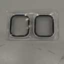 Goton 2-Pack Bling Case for Apple Watch Ultra 3/2/1 Screen Protector 49mm, Women Glitter Diamond Rhinestone Bumper Face Cover for iWatch Accessories 49 mm