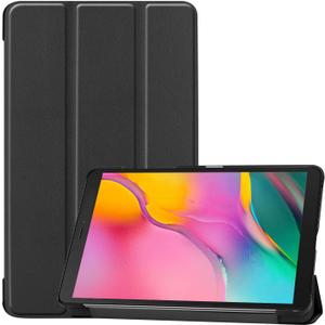 ProCase Slim Case for Galaxy Tab A 8-inch 2019 T290 T295, Light Cover Trifold Stand Hard Shell Folio Case for 8.0 inch Galaxy Tab A 2019 Without S Pen Model SM-T290 (Wi-Fi) SM-T295 (LTE) Black