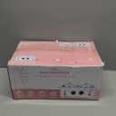 Portable Wax Warmer with Adjustable Temperature and 40 Wax Sticks - Painless Hair Removal for Women and Men (Pink-Double Pots)