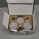 evelor 6-Pack A19 LED Light Bulbs,60 Watt Equivalent Daylight 5000K with E26 Base,Efficient 9W,800 Lumens Non-Dimmable LED Bulbs,15000 Hours, Ideal for Bedroom Living Room