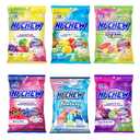 HI-CHEW Variety Mix, Pack of 6 Bags - 17 Flavor Assort Sweet and Sour Chewy Halloween Candy, Unique Fun Soft - Immensely Juicy Fruity Candy Flavors - Individually Wrapped for Sharing