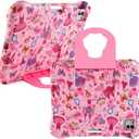 Princess iPad Air 4 5 6 11 inch 2025 Case for Kid Boy Light EVA Kids Friendly iPad Air 4th 5th 6th Gen Case with Handle Kickstand Kids Pro Shockproof Full Cover Boy's Gift (GZ) (Pink)