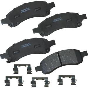 Bendix Premium SBC1169A Ceramic Front Brake Pads for Buick Enclave 2017-2008, Chevrolet Traverse 2017-2009, GMC Acadia 2016-2007, Acadia Limited 2017, Saturn Outlook 2010-2007 Bendix Premium SBC1169A Ceramic Front Brake Pads for Buick Enclave 2017-2008, Chevrolet Traverse 2017-2009, GMC Acadia 2016-2007, Acadia Limited 2017, Saturn Outlook 2010-2007