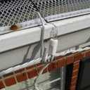 2 x 50 Count | for gutters with Perforated or mesh Gutter Guard | Clips | Hangers | to Hang Christmas Lights on gutters with Gutter Guard in Place | Clip | Made in USA