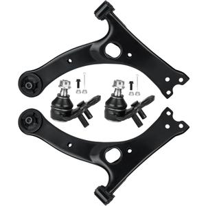 K640360 K640361 Front Lower Control Arm w/Ball Joint Fit for Toyota Corolla 2003-2008 for Celica 2000-2005 Driver Passenager Side- 4pcs