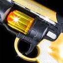 ArtCreativity Blade Runner Airsoft Toy Pistol Toy Gun for Kids with LED and Sound Effect, Design, Batteries Included, Sturdy Plastic Design, Great Gift Idea for Girls and Boys - 1 Pistol