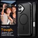 AICase iPhone 16 Case[Compatible with Magsafe],Magnetic Heavy Duty Drop Protection Full Body Rugged Shockproof/Dust Proof Military Protective Tough Durable for iPhone 16 6.1"_2