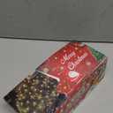 Solar Powered Christmas Net Lights Outdoor Mesh Light for Bushes, 8 Modes Solar Christmas Lights Decorations Outdoor for Garden, Yard, 6Ft*6Ft, Warm White