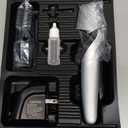 Panasonic Electric Body Groomer and Trimmer for Men, Cordless Washable Wet Dry Groomer with 3 Comb Attachments, Black ER-GK60-S