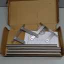 Towel Rack for Bathroom, Double Towel Bar 24Inch, Stainless Steel Bathroom Towel Holder, Double Towel Hanger Wall Mounted Towel Rod, Bathroom Towel Rack(Brushed Nickel)