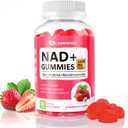 NAD Gummies for Women Men-1200mg Liposomal NAD+Resveratrol Supplement, Nicotinamide Riboside, Quercetin for Anti-Aging, Cell Activation, DNA Repair, Strawberry Flavor, 90 Count. 07/22027