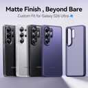 CASEKOO Cobalt Violet for Samsung Galaxy S26 Ultra Case 6.9" [Camera Guard] [16FT Military-Grade Protection] [Anti-Fingerprint] Slim Matte Translucent Shockproof S26 Ultra Case with Lanyard Hole