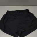 THE GYM PEOPLE Womens High Waisted Running Shorts Quick Dry Athletic Workout Shorts with Mesh Liner Zipper Pockets (Black, Small)