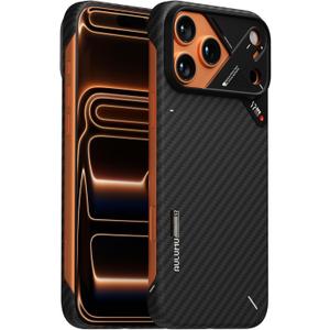 Aulumu A17 Aramid Fiber iPhone 17 Pro Case | 1500D Ultra Slim Woven | CoolHyper Real Cooling | Compatible with MagSafe