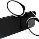 Unisex Reading Glasses Compact Vision Aid Mini Nose Clip readers