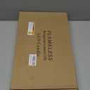 kakoya Flickering Flameless Candles Battery Operated with Remote and 2/4/6/8 H Timer Acrylic Led Pillar Candles Pack of 9 (appr D2.3"xH5.5"6.5"7.5")with Realistic 3D Wick Candles for Home Decor(Gold)