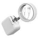 iPad Charger,Foldable Apple Fast Charger Cube 12W USB Wall Charging Block Portable i Pad Adapter with 6Foot Long USB A to Lightning Cable Cord Fast Charging for iPad 9/8/7/6/5/4,Mini5/4/3/2/1,Air3/2/1