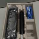 Oral-B iO Simple Clean Rechargeable Electric Powered Toothbrush, Night Black with 1 Gentle Care Brush Head and 1 Black Travel Case - Automatic Pressure Sensor to Protect Gums - 3 Modes - 2 Min Timer