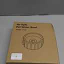 Dog Water Bowl No Spill 70oz/2L Large Capacity Dispenser Non Slip No Splash Bowl Pet Slow Feeder No Drip Dog Water Bowl on Vehicle Slow Water Bowl for Dogs and Cats