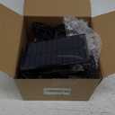 Solar Flood Light with Remote, 3800LM 16.5 FT Cable Outdoor Solar Flood Light, 6500K Dusk to Dawn Light with 3000mAh Battery, IP66 Waterproof Flood Light for Porch Garage 2 Pack