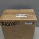 Emak 11 Inch Brushed Gold Flush Mount Ceiling Light Fixture, 2-Light Fixtures Ceiling Mount with Milk Glass Shades for Hallway, Kitchen, Bathroom, Dining Room, FM082-GD-ML