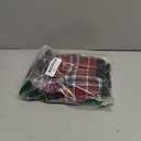 Kuoser Waterproof Dog Coat, Reversible Dog Jacket for Medium Dogs, Adjustable Durable Doggie Winter Coat Warm Puppy Cold Weather Apparel from Small to Large Breed, Red M (Medium (Pack of 1))