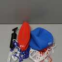 8.5 Inch Kickball Set, Dodgeballs 2 Pack, Playground Balls Gift for Kids & Adults, Bouncy Balls Includes Pump and Bag, Handball for Outdoor & Indoor Games, Official Size for Camps