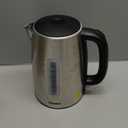 COMFEE' Stainless Steel Electric Kettle, 1.7 Liter Tea Kettle Electric & Hot Water Kettle, 1500W Fast Boil with LED Light, Auto Shut-Off and Boil-Dry Protection (1.8 Quarts)