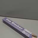 RowinsyDD 8 Pack Toy Blocker for Furniture, Clear Under Couch Blocker, Stop Things Going Under Sofa or Bed, 16" L x 1.6" H, Adjustable Gap Bumper for Furniture with Strong Tape