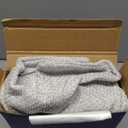 MIULEE Pack of 4 Couch Throw Pillow Covers 24x24 Inch Neutral Soft Decorative Chenille Pillow Covers Farmhouse Boho Accent Cushion Covers for Mid Century Modern Spring Decor Sofa Bedroom Living Room