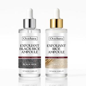 2-Pack plant-Based Exfoliating Ampoules, Deep Pore Cleansing Gentle Exfoliation Scrub For Face And Body Removes Dead Skin