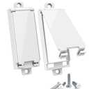 Light Switch Guard, ILIVABLE Child Proof Switch Plate Cover Prevents Kids or Accidental Turned On/Off Switch While Allowing Access (White, 2 Pack)