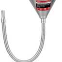 BILITOOLS 26.2" Steel Flexible Oil Funnel with Filter for Automotive Use, Metal Bendable Spout Funnel for Oil Fluids Change, Long Funnels for Transmission Fluid