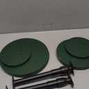 Axcoix 2 Pack Adjustable Height Plant Risers for Inside Pots, 12-21" Planter Inserts for Large Pots, Pot Fillers for Tall Square Round Taper Planters (6" 8" 10" Base or Top)