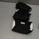 wegreeco Washable Dog Diapers - Washable Male Dog Belly Wrap - Pack of 3 - (Black,Medium)